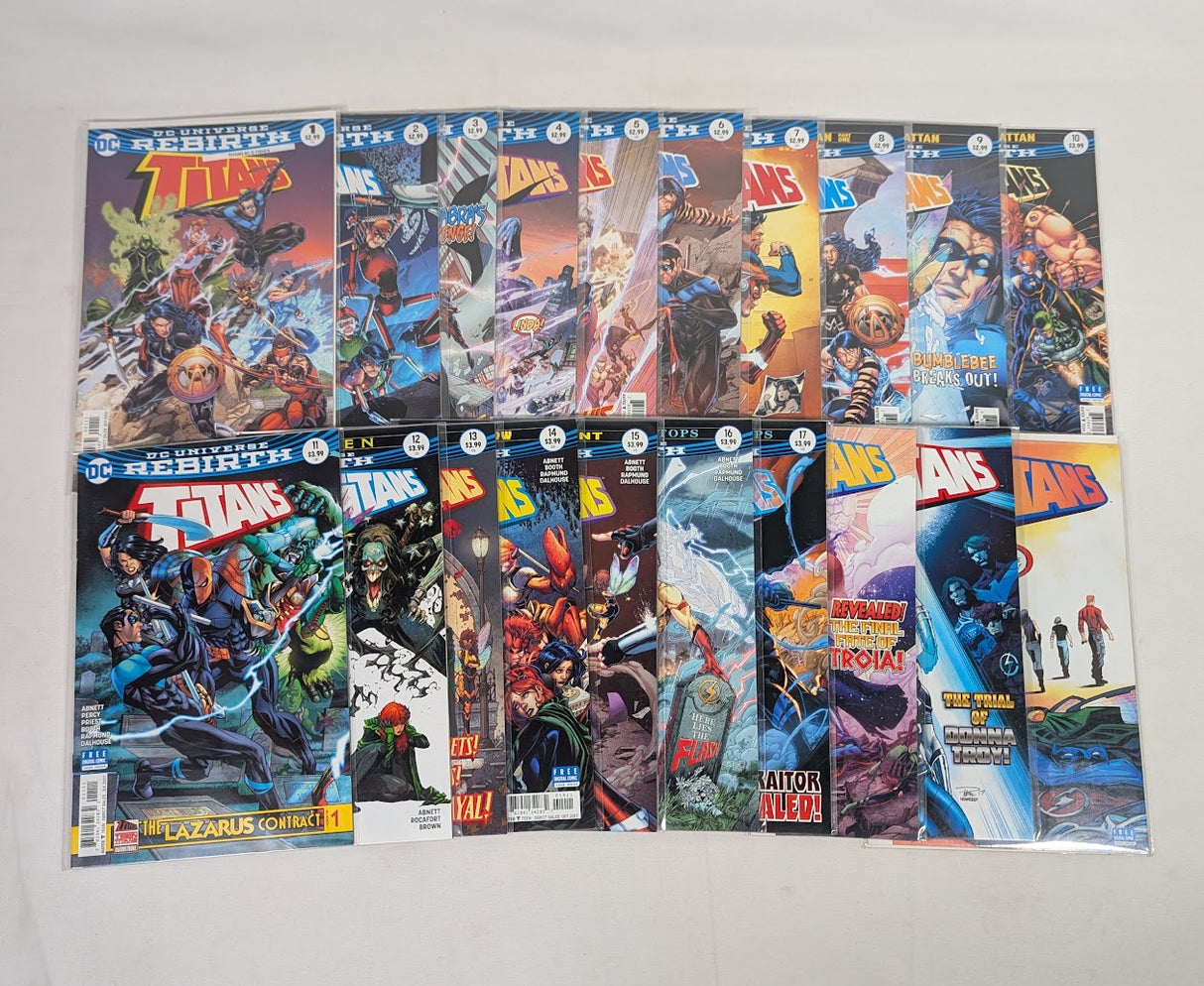 DC Comics Titans Rebirth (2016) Issues 1 - 36 Comic Book Bundle (Complete Run)