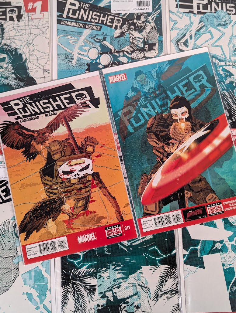 Marvel The Punisher (2014) Issues 1 - 20 Comic Book Bundle (Complete Run)