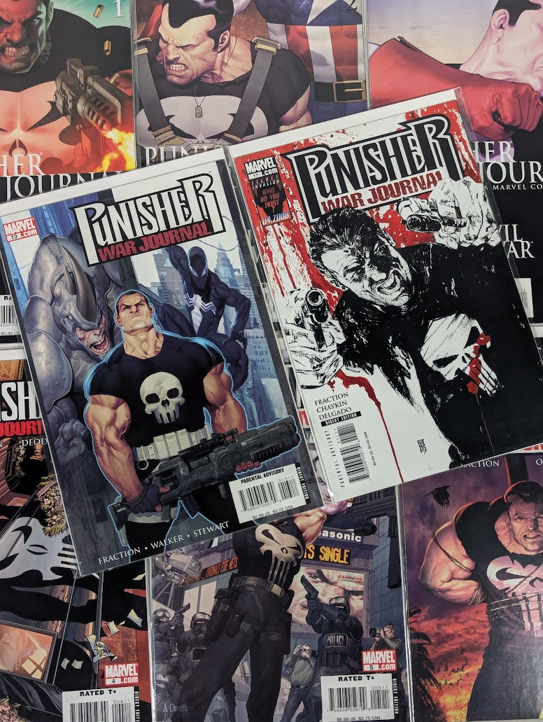 Marvel Punisher War Journal (2007) Issues 1 - 26 Comic Book Bundle (Complete Run)