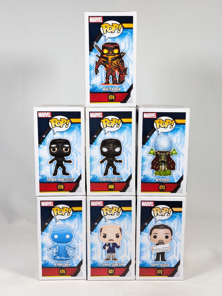 Marvel Spider-Man Homecoming Trilogy Bundle of 16 Funko Pop! Vinyl Figures