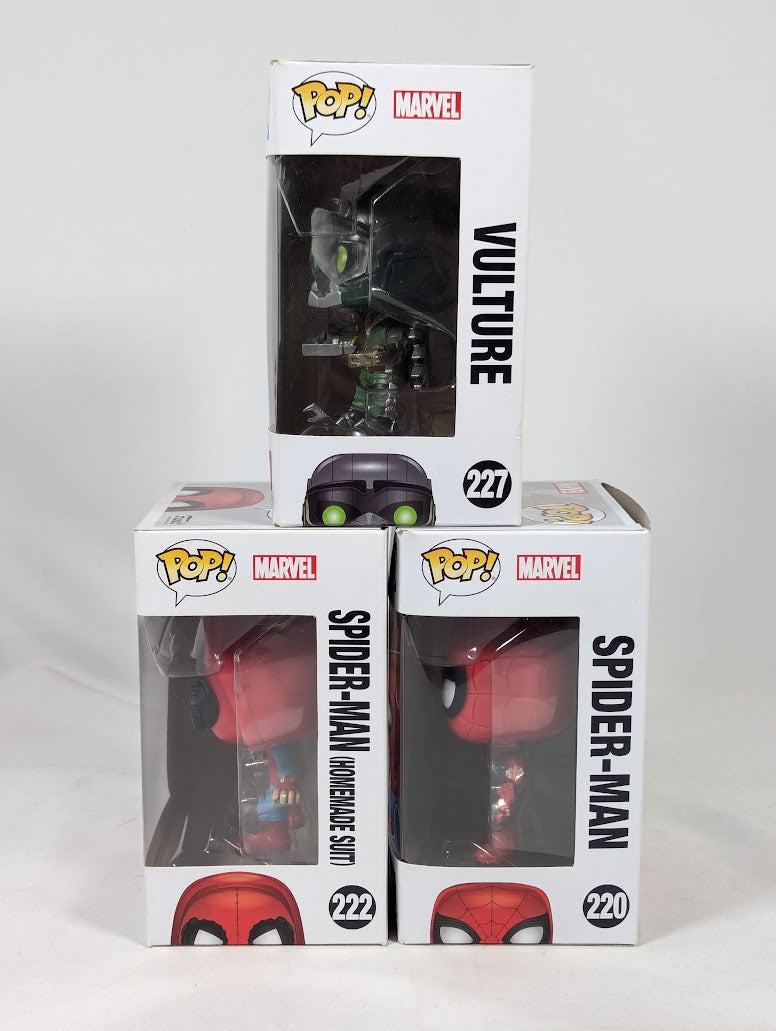 Marvel Spider-Man Homecoming Trilogy Bundle of 16 Funko Pop! Vinyl Figures