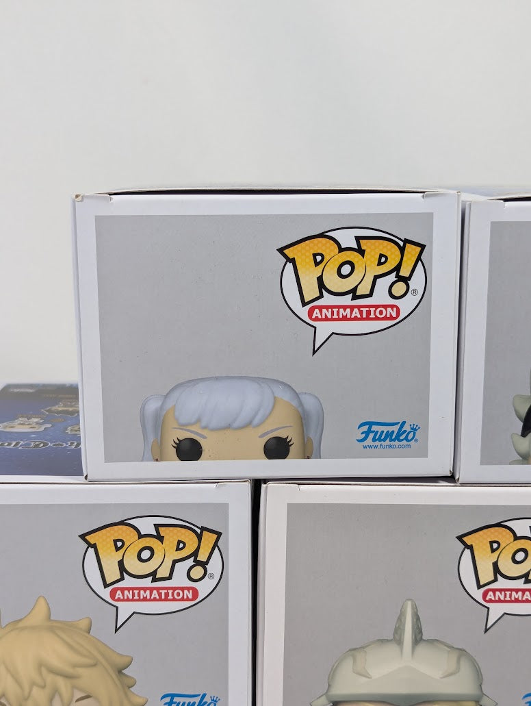 Black Clover Signed Bundle of 5 Funko Pop! Vinyl Figures