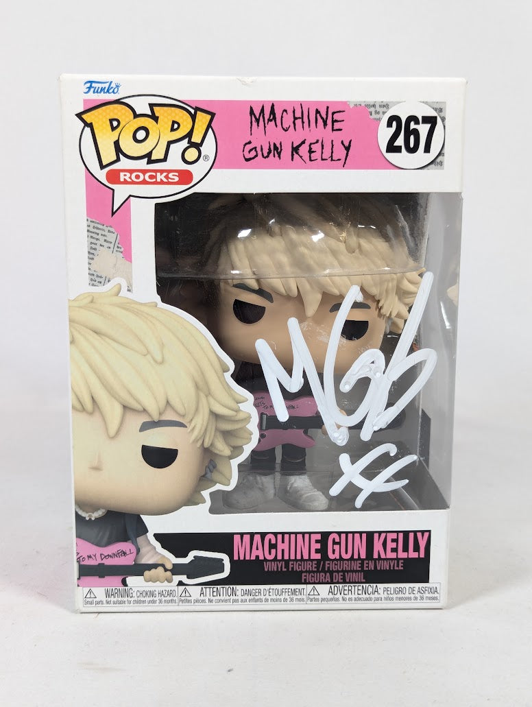 Machine Gun Kelly Funko Pop! Vinyl Figure #267 Signed by Machine Gun Kelly