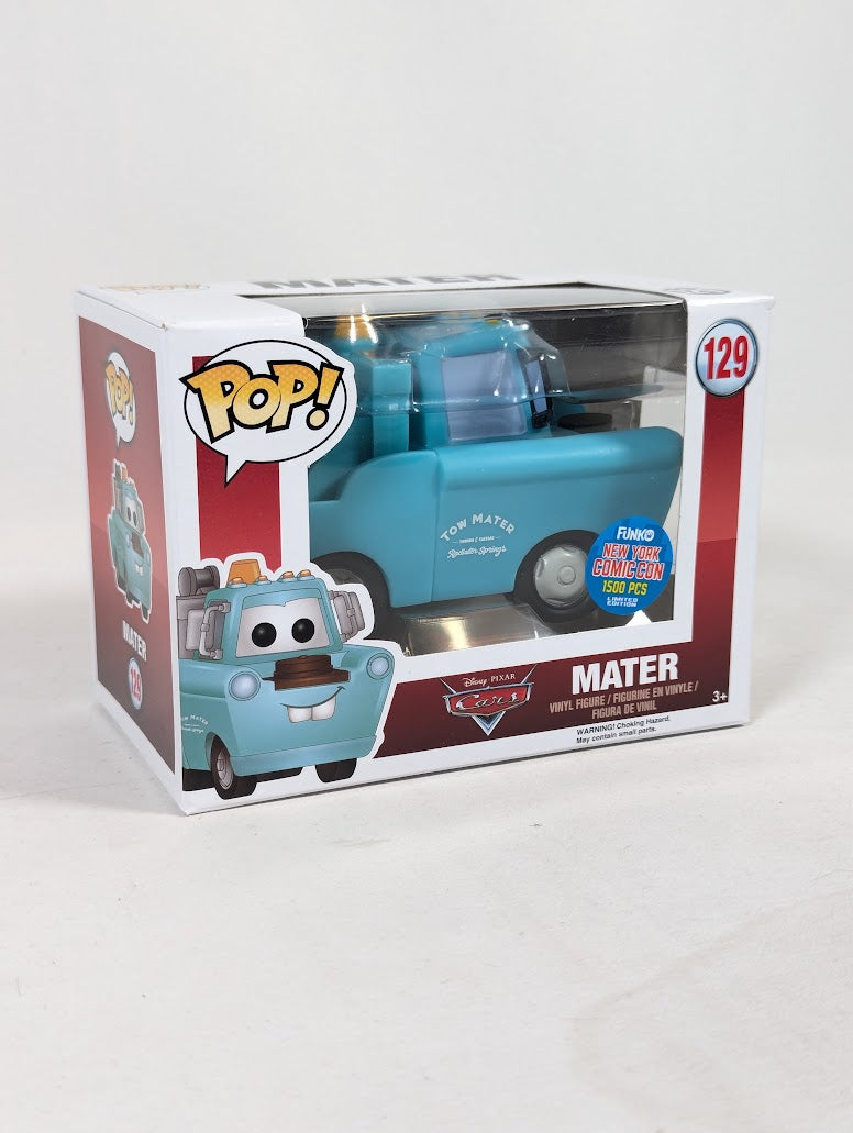 Disney Pixar Cars Mater (New York Comic Con Limited Edition) Funko Pop! Vinyl Figure #129 (Only 1500 Made)