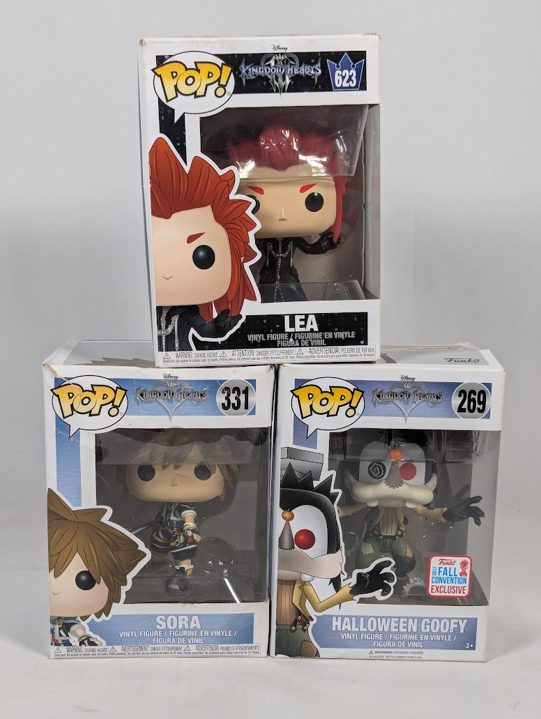 Kingdom Hearts Bundle of 3 Funko Pop! Vinyl Figures