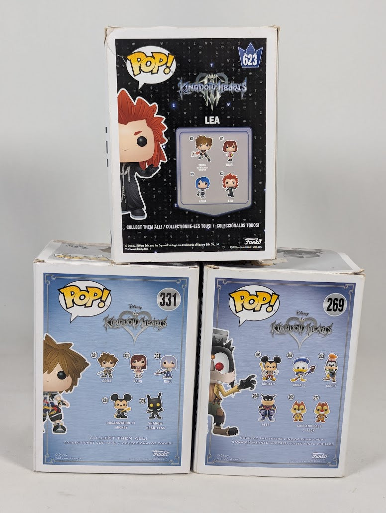 Kingdom Hearts Bundle of 3 Funko Pop! Vinyl Figures