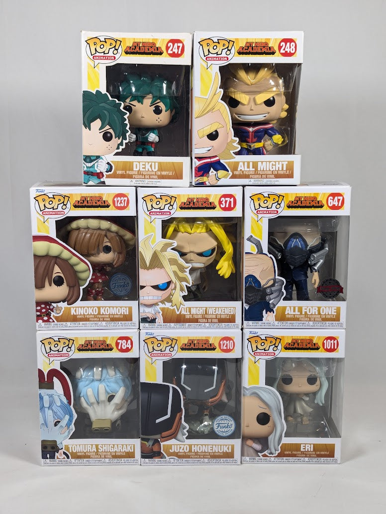 My Hero Academia Bundle of 8 Funko Pop! Vinyl Figures