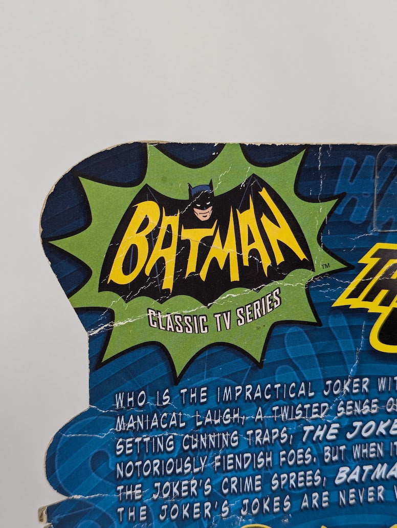 DC Comics Batman Classic TV Series The Joker With Collector Card 2013 Mattel Action Figure