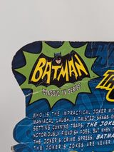 DC Comics Batman Classic TV Series The Joker With Collector Card 2013 Mattel Action Figure