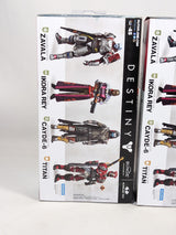 Destiny Ikora Rey, Cayde-6 & Zavala 2018 McFarlane Toys Bundle of 3 Action Figures (With Emblem DLC Codes)