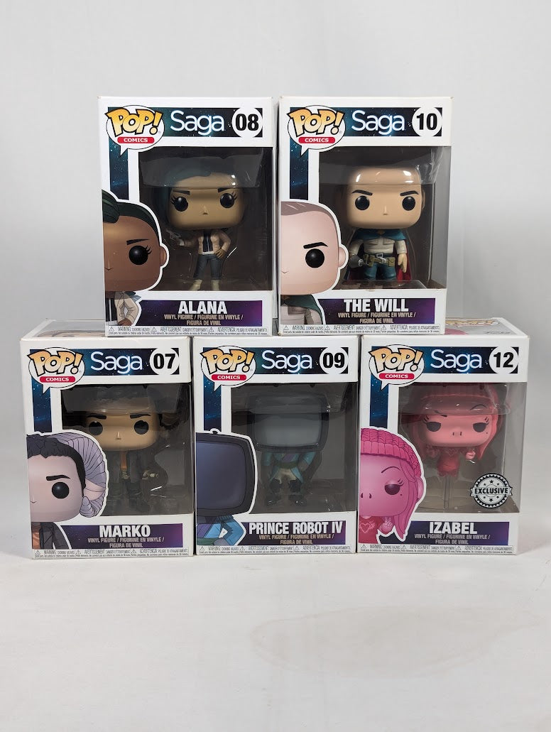 Saga Bundle of 5 Funko Pop! Vinyl Figures