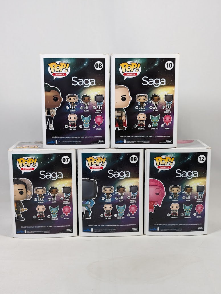 Saga Bundle of 5 Funko Pop! Vinyl Figures