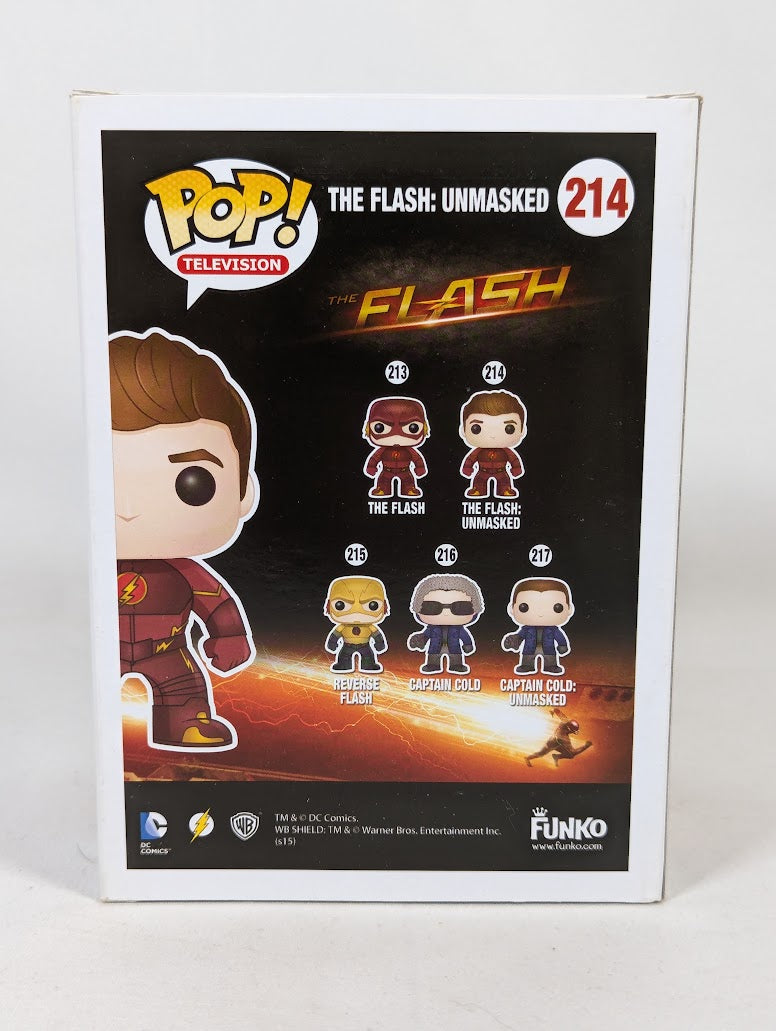 DC Comics The Flash Unmasked (2015 Summer Convention) Funko Pop! Vinyl Figure #214