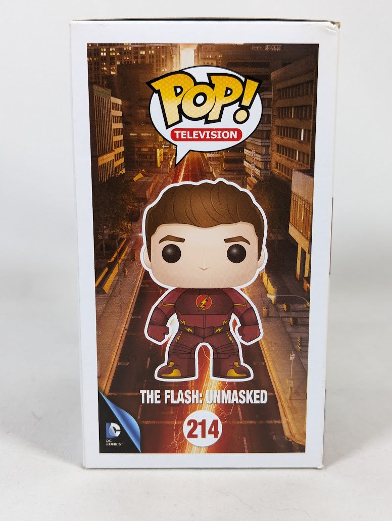 DC Comics The Flash Unmasked (2015 Summer Convention) Funko Pop! Vinyl Figure #214