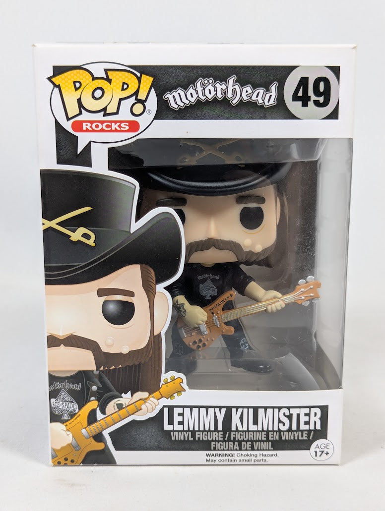 Motorhead Lemmy Kilmister Funko Pop! Vinyl Figure #49