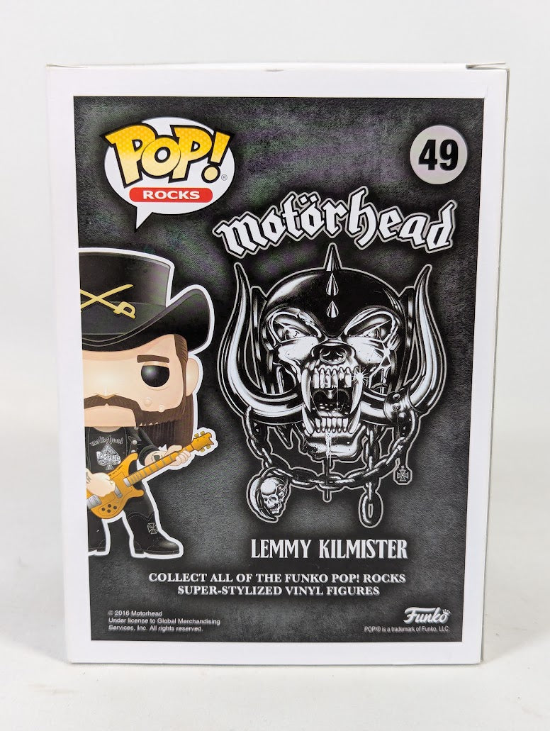 Motorhead Lemmy Kilmister Funko Pop! Vinyl Figure #49