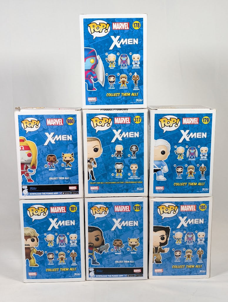 Marvel X-Men Bundle of 7 Funko Pop! Vinyl Figures