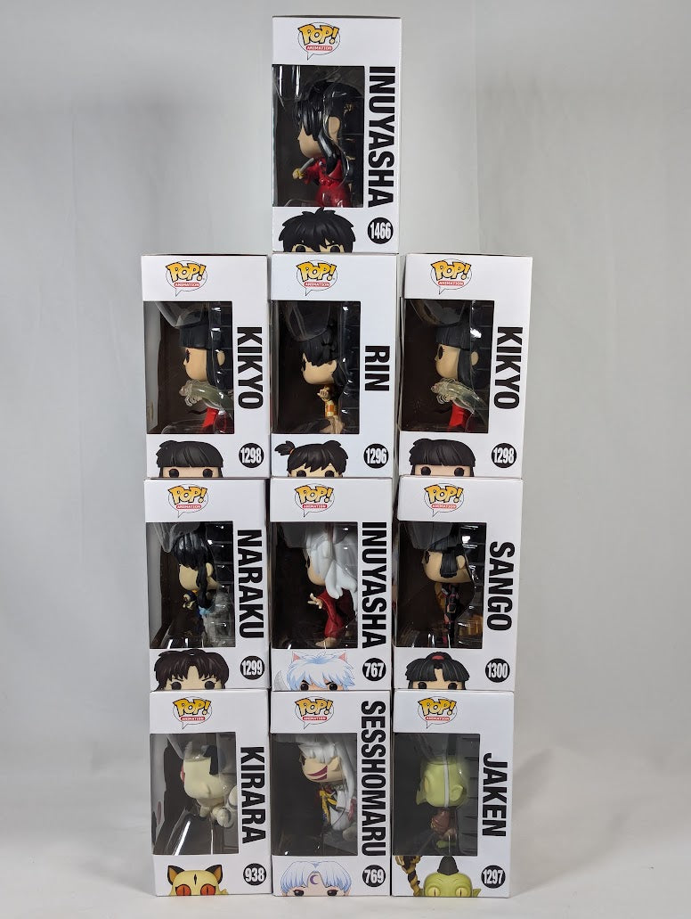 Inuyasha Bundle of 11 Funko Pop! Vinyl Figures