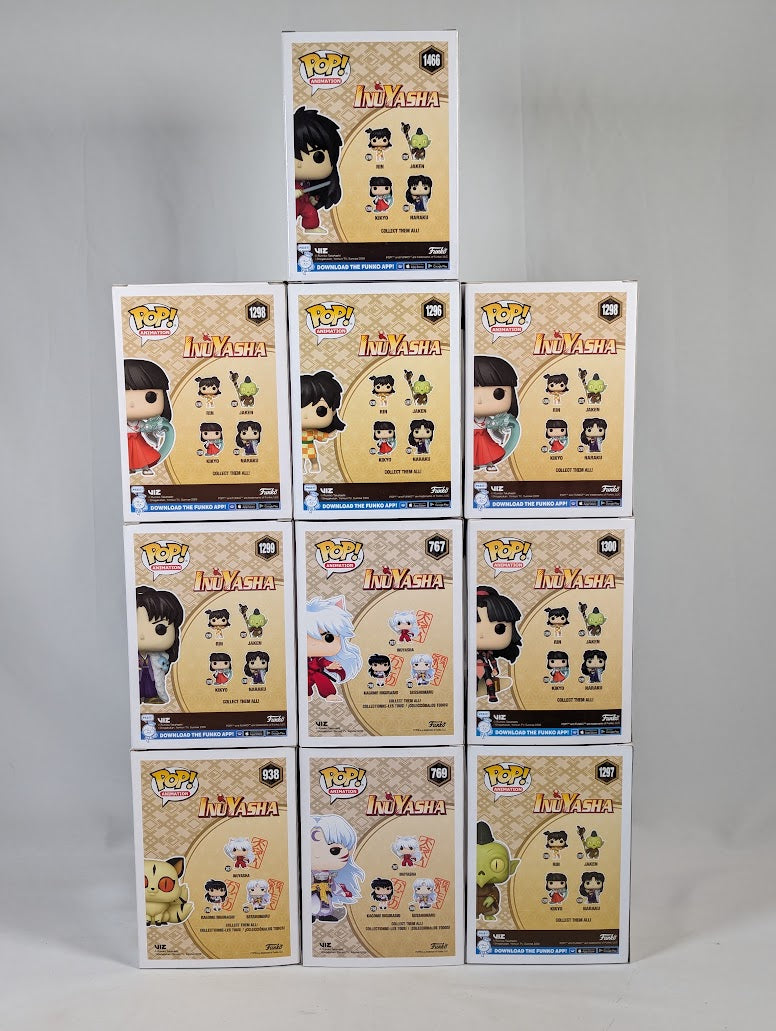Inuyasha Bundle of 11 Funko Pop! Vinyl Figures