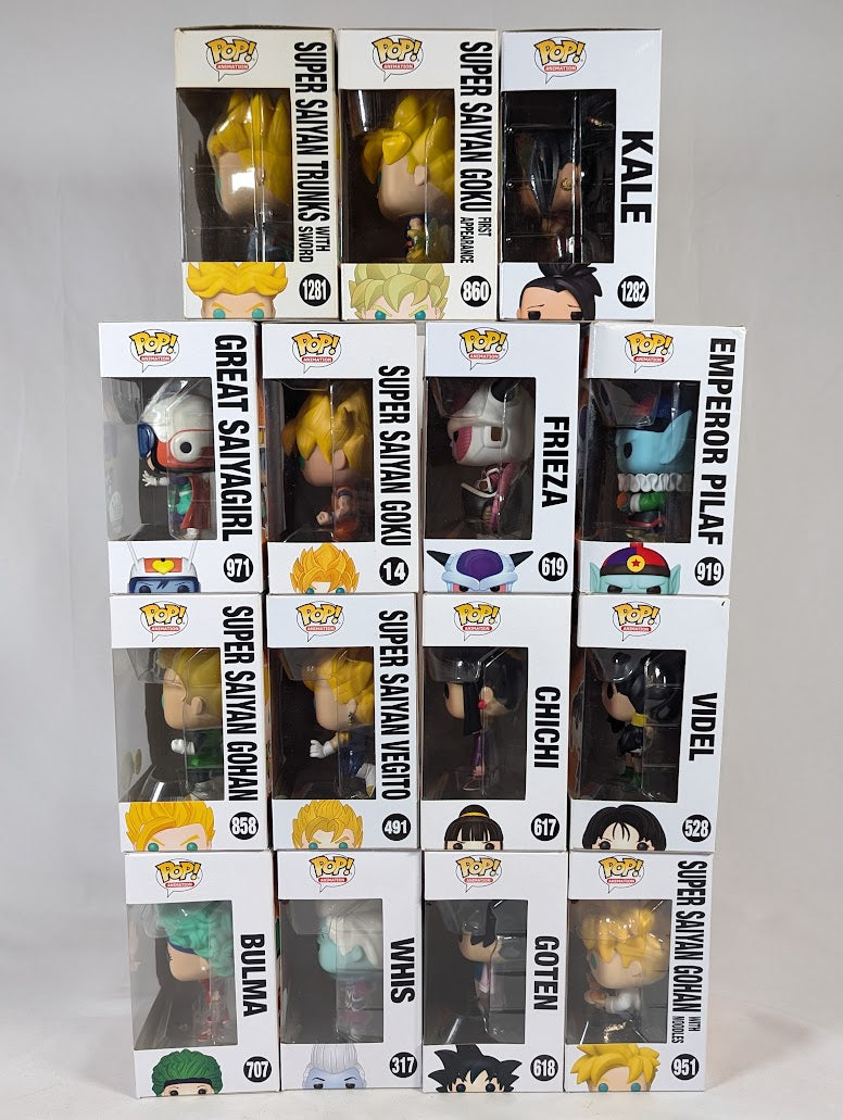 Dragon Ball Bundle of 14 Funko Pop! Vinyl Figures