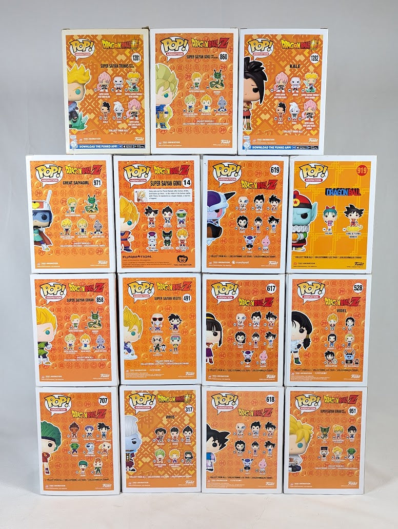 Dragon Ball Bundle of 14 Funko Pop! Vinyl Figures