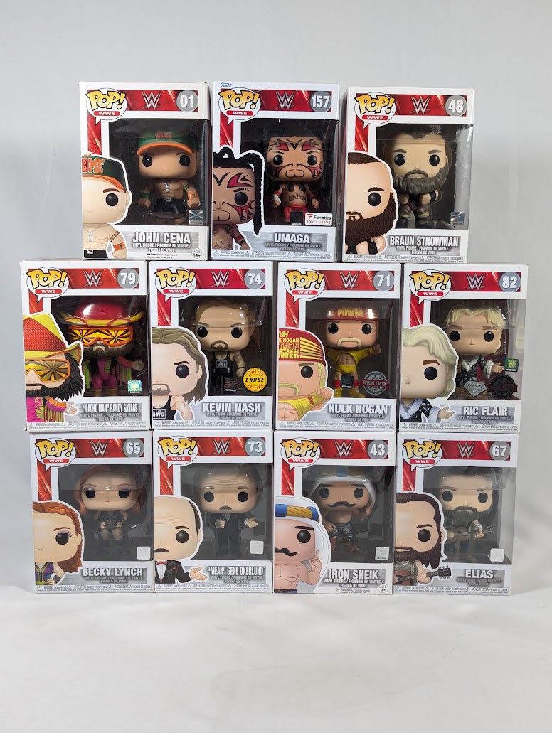 WWE Bundle of 11 Funko Pop! Vinyl Figures