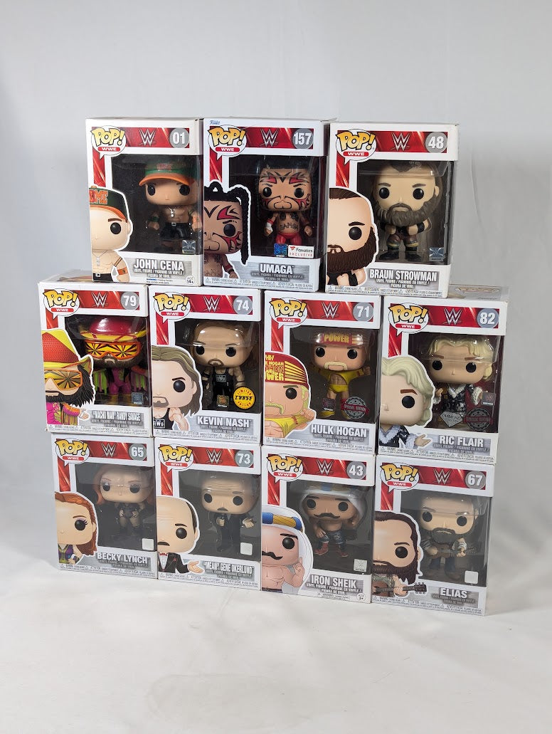 WWE Bundle of 11 Funko Pop! Vinyl Figures