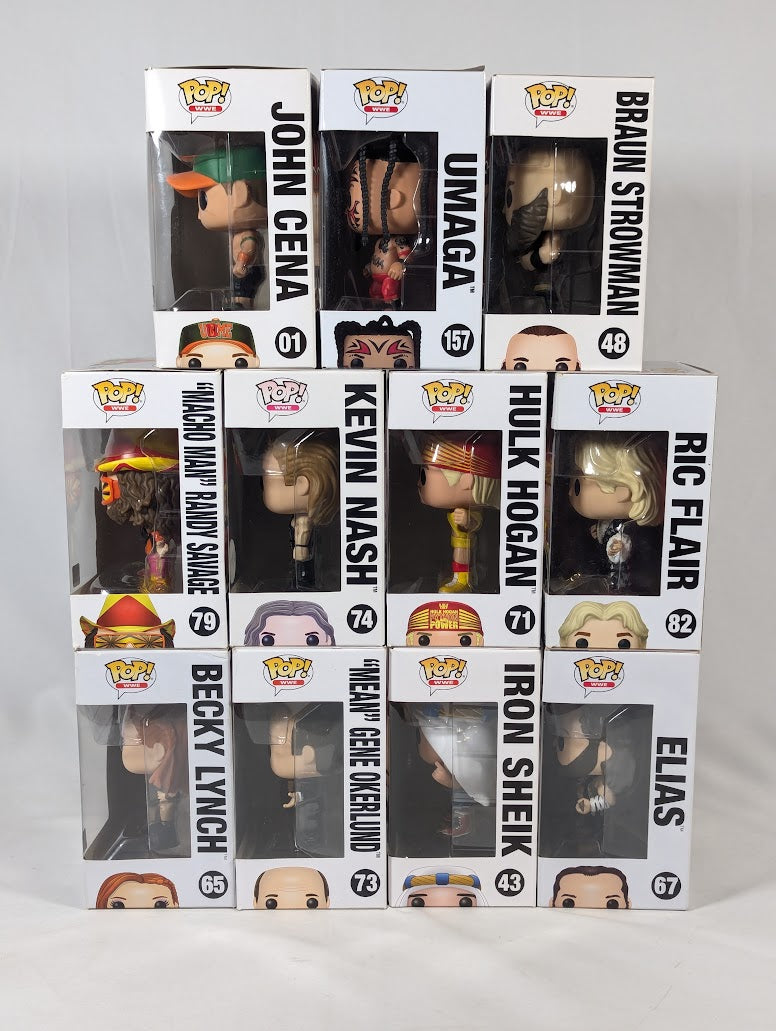 WWE Bundle of 11 Funko Pop! Vinyl Figures