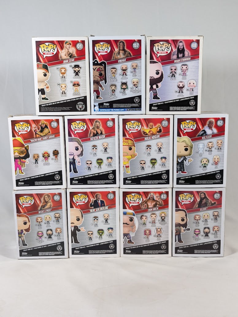 WWE Bundle of 11 Funko Pop! Vinyl Figures