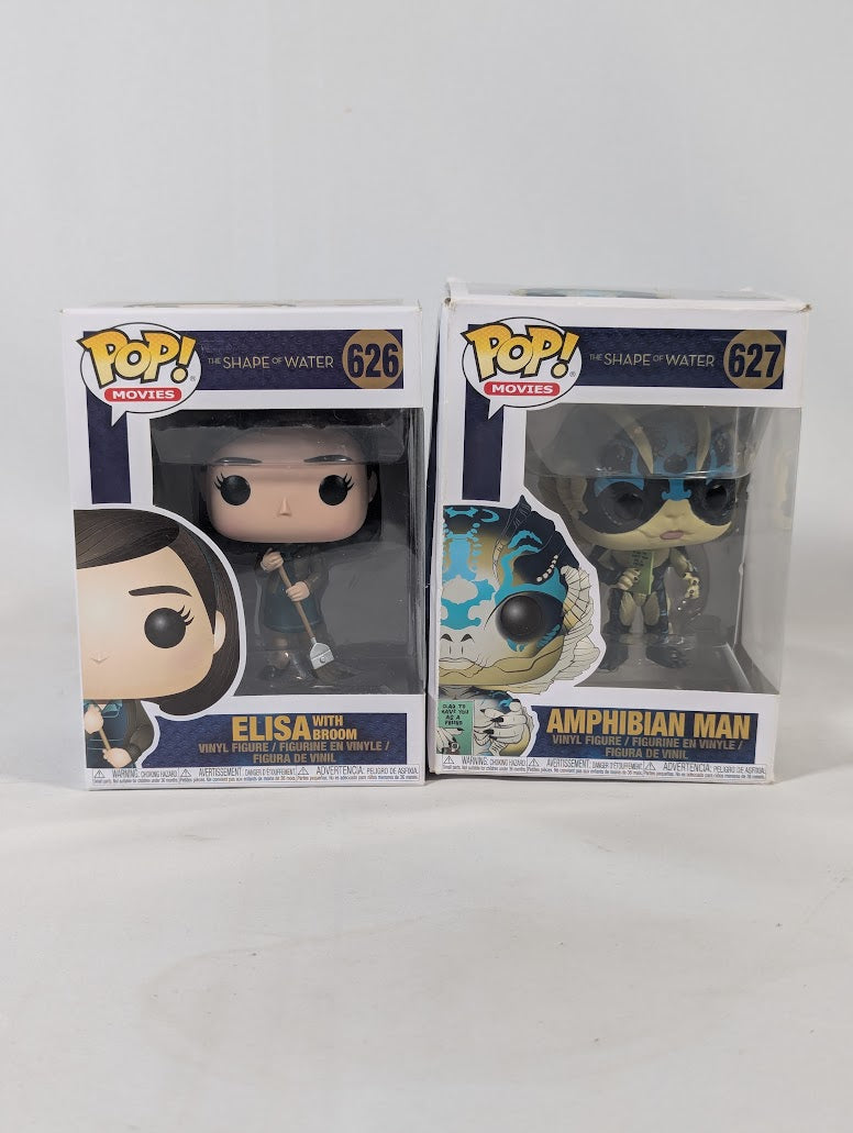 The Shape of Water Bundle of 2 Funko Pop! Vinyl Figures