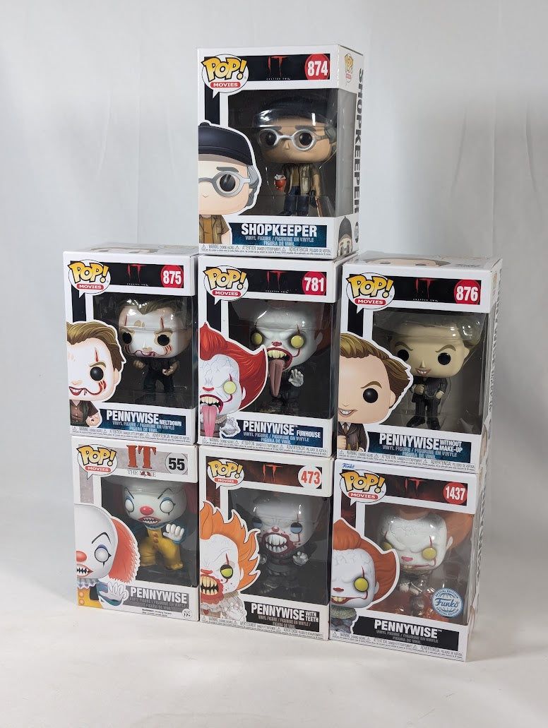 IT Bundle of 7 Funko Pop! Vinyl Figures