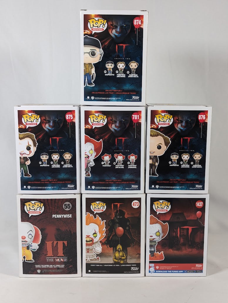 IT Bundle of 7 Funko Pop! Vinyl Figures