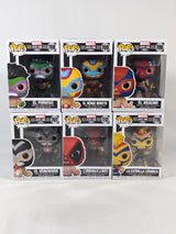 Marvel Lucha Libre Edition Bundle of 6 Funko Pop! Vinyl Figures