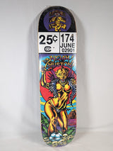 Nyjah Huston Final Element Sakmet Disorder Skateboard Deck