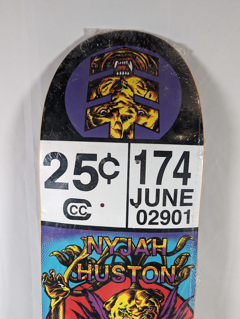 Nyjah Huston Final Element Sakmet Disorder Skateboard Deck