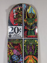 Nyjah Huston Final Element Sakmet Disorder Skateboard Deck