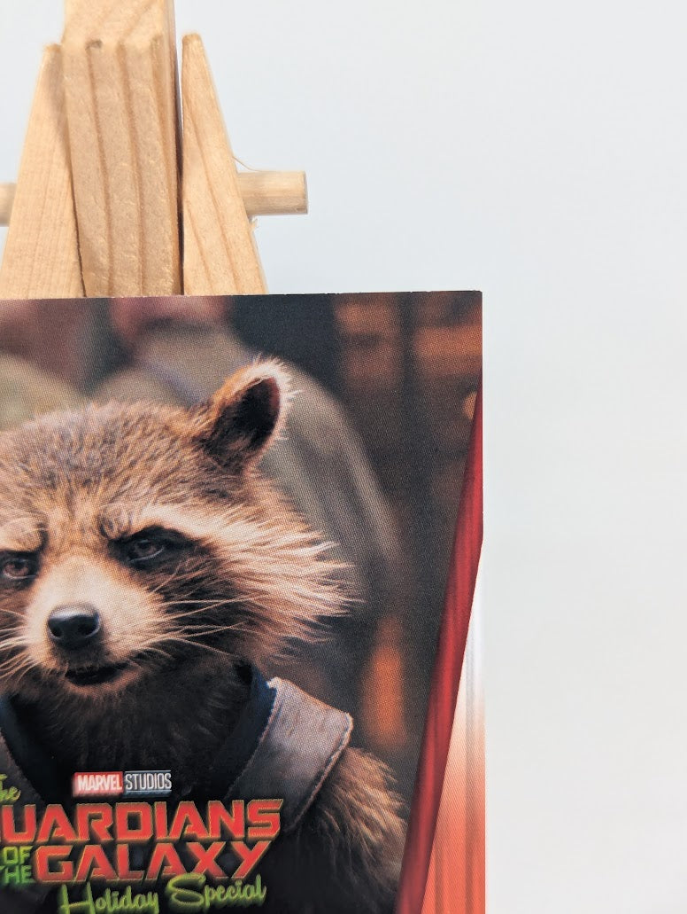 Upper Deck Trading Card Marvel The Guardians of the Galaxy Holiday Special Signature Sensations Signed by Bradley Cooper