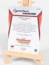 Upper Deck Trading Card Marvel The Guardians of the Galaxy Holiday Special Signature Sensations Signed by Bradley Cooper