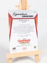 Upper Deck Trading Card Marvel The Guardians of the Galaxy Holiday Special Signature Sensations Signed by Bradley Cooper