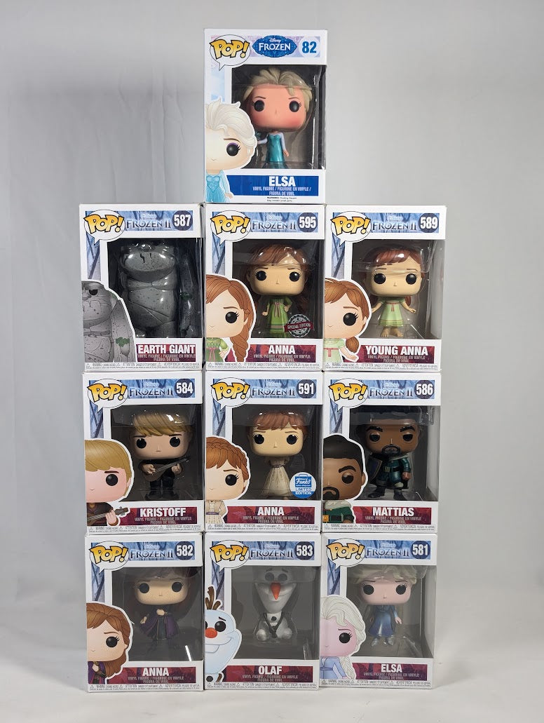 Disney Frozen Bundle of 10 Funko Pop! Vinyl Figures