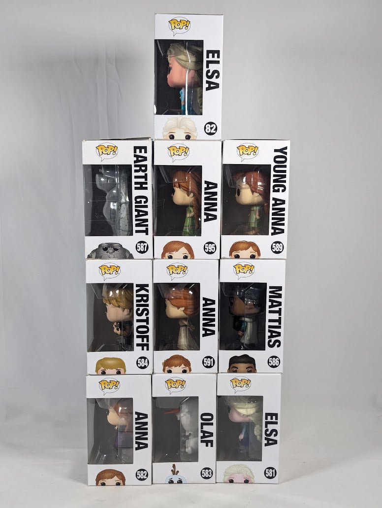 Disney Frozen Bundle of 10 Funko Pop! Vinyl Figures