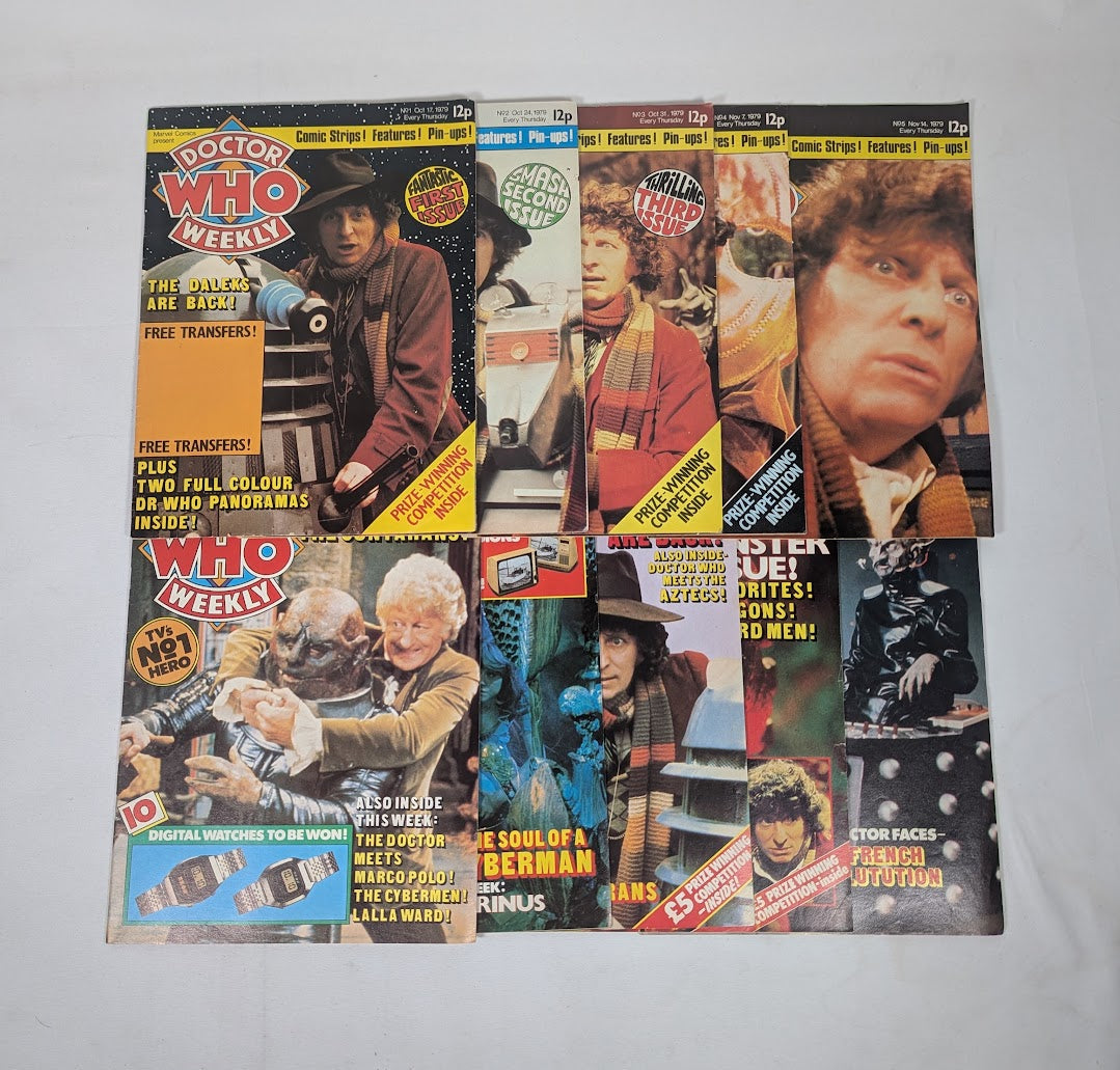 Doctor Who Weekly / Monthly Magazine Bundle Issues 1 - 142 (Including Summer & Winter Specials)