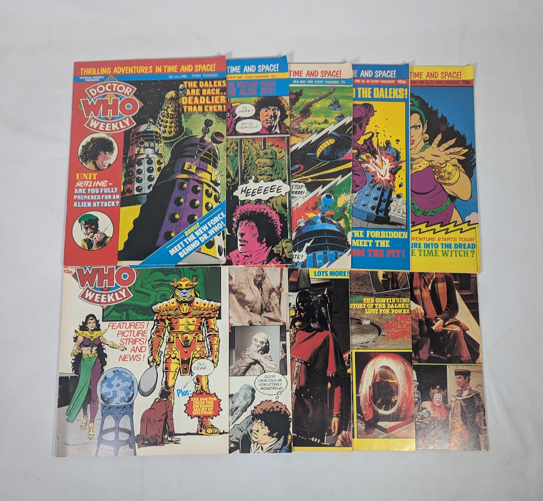 Doctor Who Weekly / Monthly Magazine Bundle Issues 1 - 142 (Including Summer & Winter Specials)