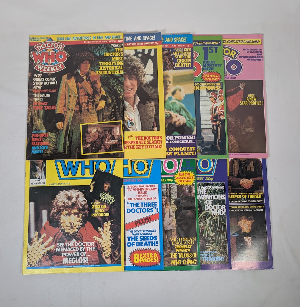 Doctor Who Weekly / Monthly Magazine Bundle Issues 1 - 142 (Including Summer & Winter Specials)