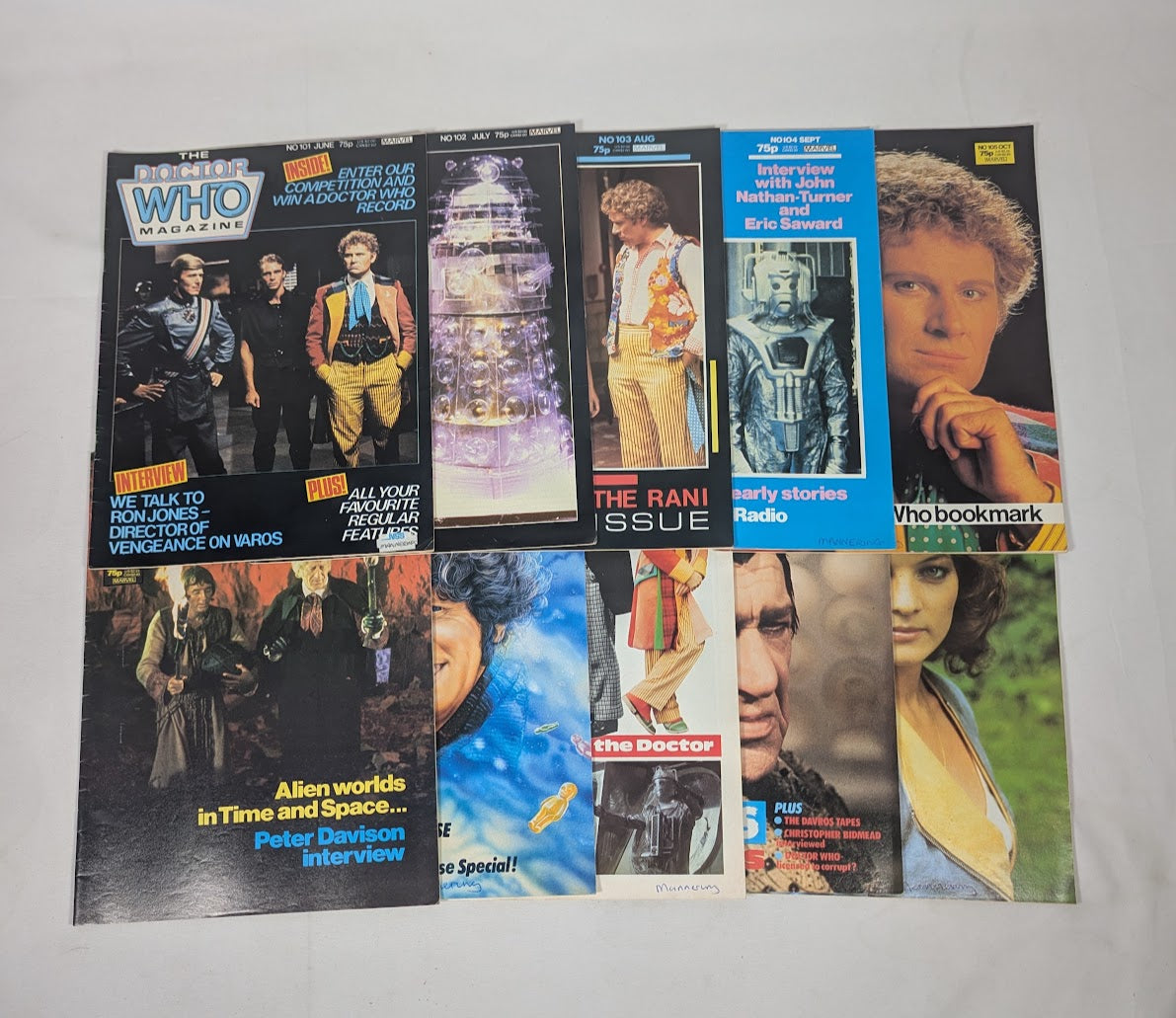 Doctor Who Weekly / Monthly Magazine Bundle Issues 1 - 142 (Including Summer & Winter Specials)