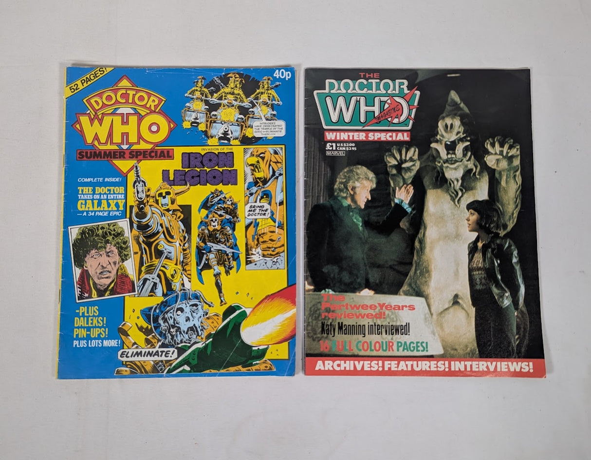 Doctor Who Weekly / Monthly Magazine Bundle Issues 1 - 142 (Including Summer & Winter Specials)