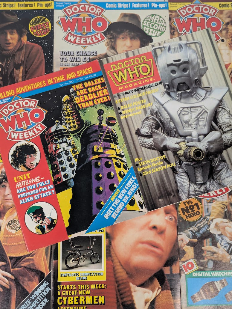 Doctor Who Weekly / Monthly Magazine Bundle Issues 1 - 142 (Including Summer & Winter Specials)