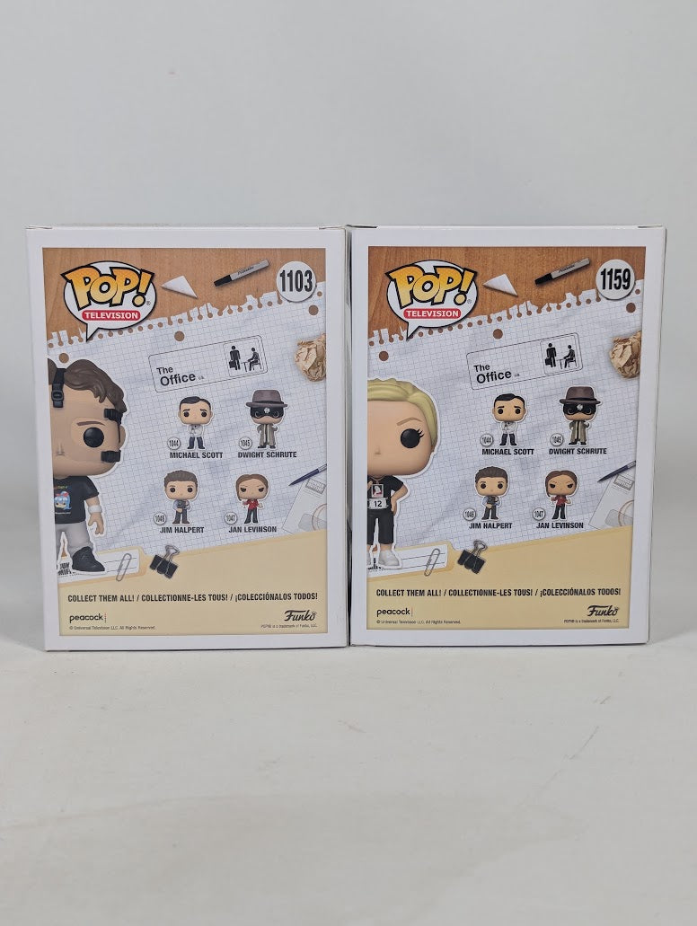 The Office Bundle of 2 Funko Pop! Vinyl Figures