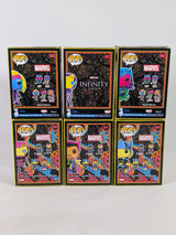 Marvel Blacklight Special Edition Bundle of 7 Funko Pop! Vinyl Figures