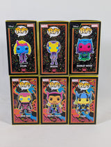 Marvel Blacklight Special Edition Bundle of 7 Funko Pop! Vinyl Figures